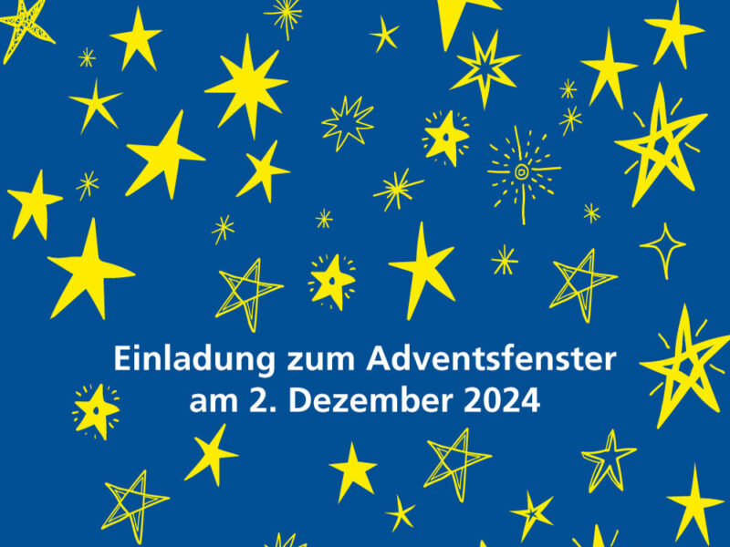 Einladung zum Adventsfenster 2024